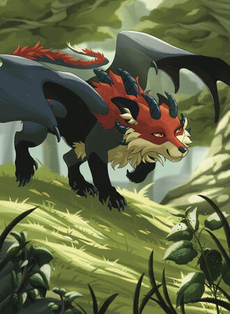 Fox dragon